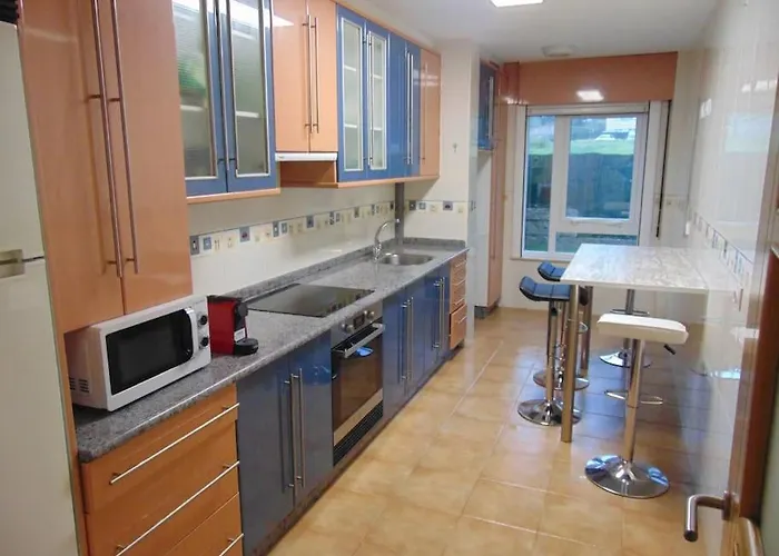 公寓 Con Jardin 圣地亚哥－德孔波斯特拉